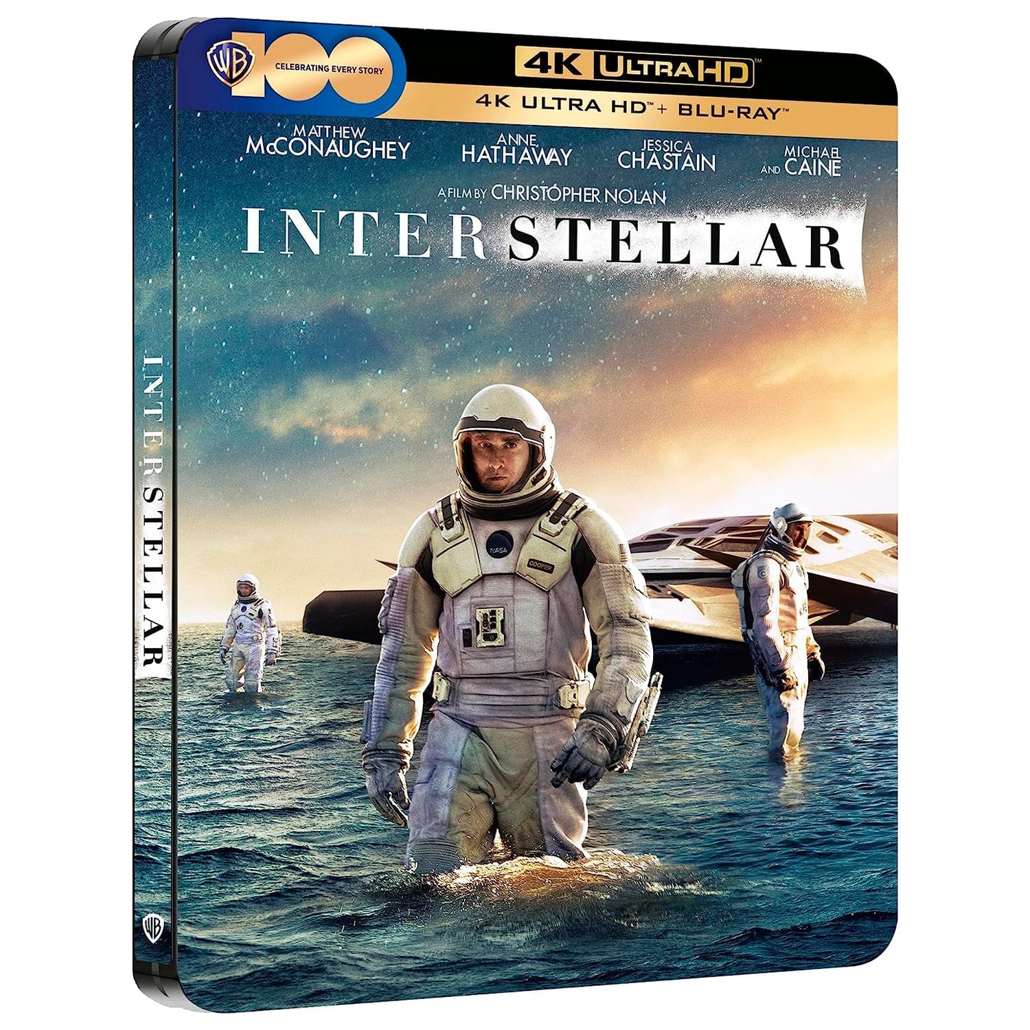 Интерстеллар (4K UHD + Blu-ray) Steelbook