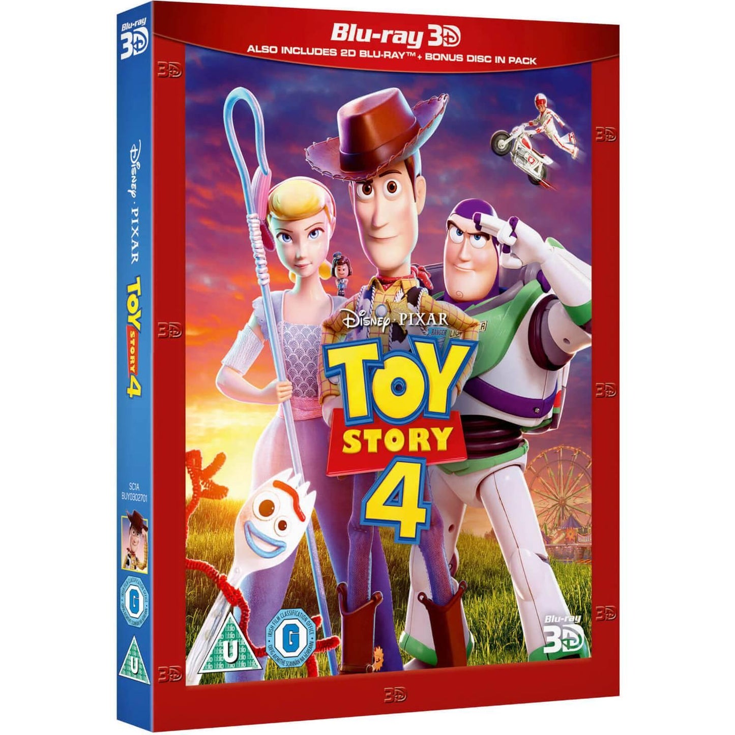 История игрушек 4 (англ. язык) 3D + 2D (3 Blu-ray)