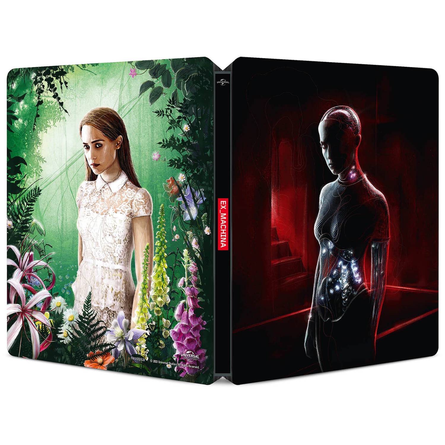 Из машины (англ. язык) (4K UHD + Blu-ray) Steelbook