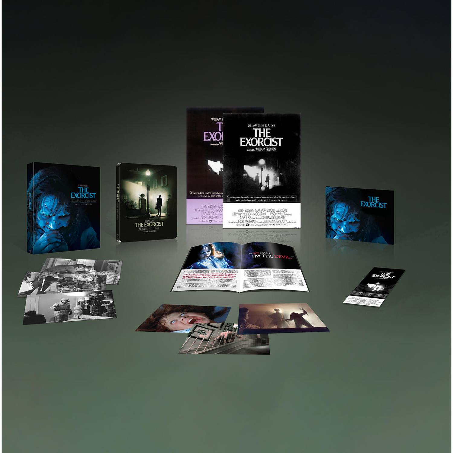 Изгоняющий дьявола [Режиссерская & Театральная версии] (4K UHD + Blu-ray) Коллекционное издание Steelbook