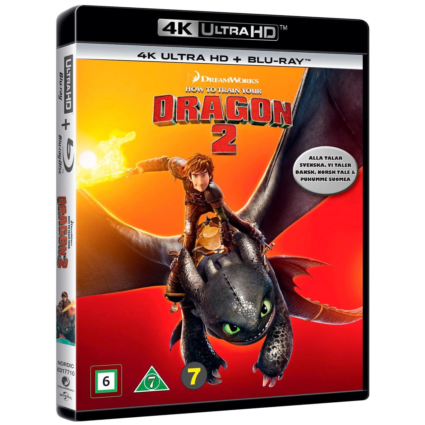 Как приручить дракона 2 (4K UHD + Blu-ray)