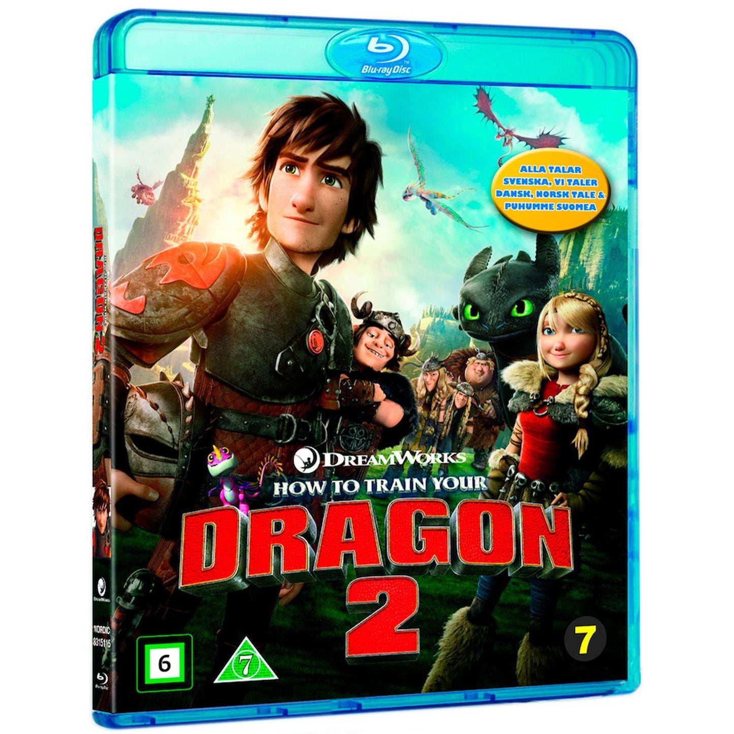 Как приручить дракона 2 (Blu-ray)