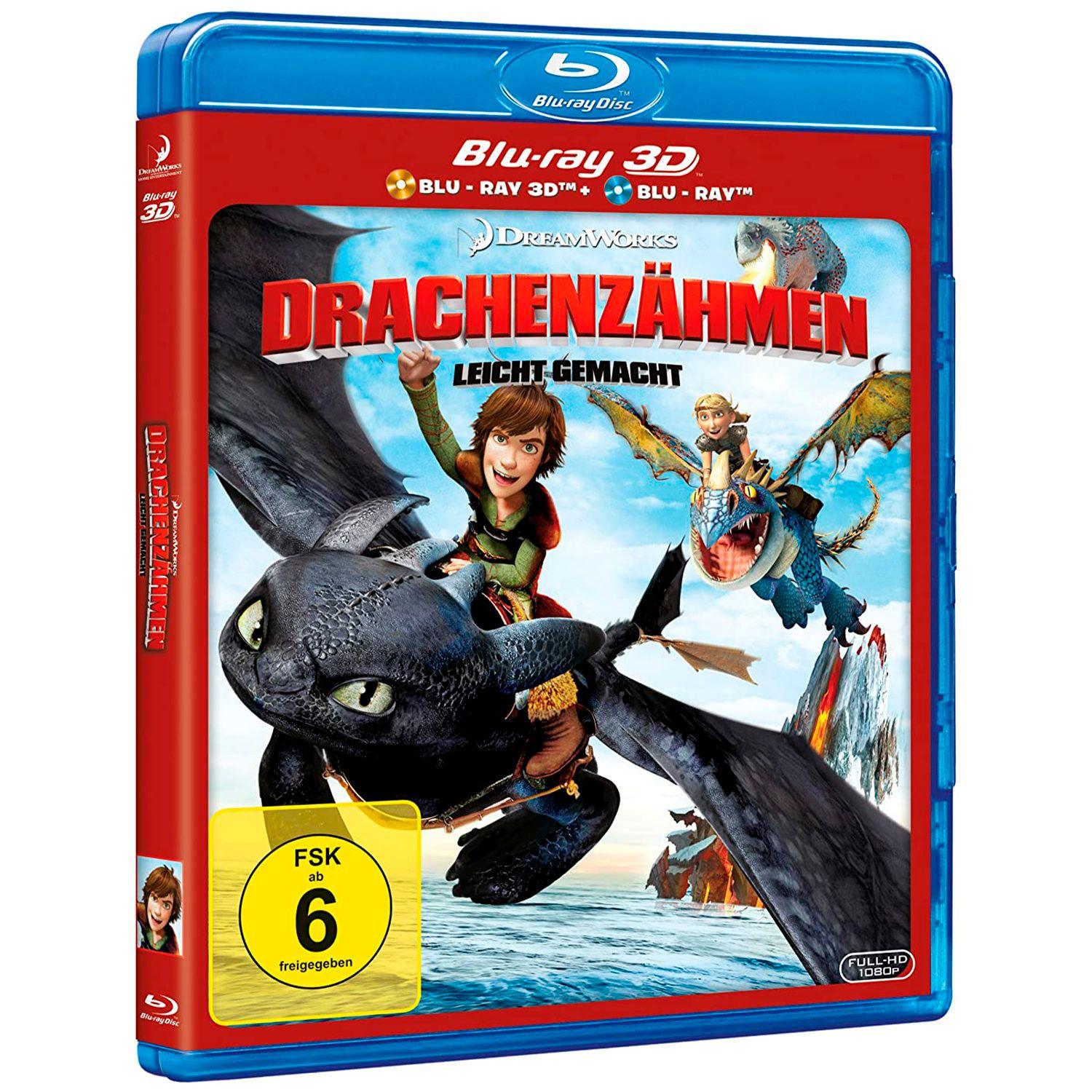 Как приручить дракона 3D + 2D (2 Blu-ray)