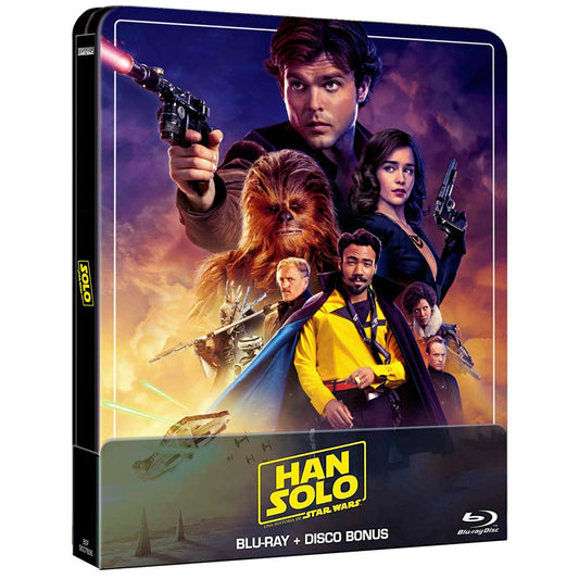 Хан Соло: Звёздные Войны. Истории (англ. язык) (Blu-ray + Бонусный диск) Steelbook