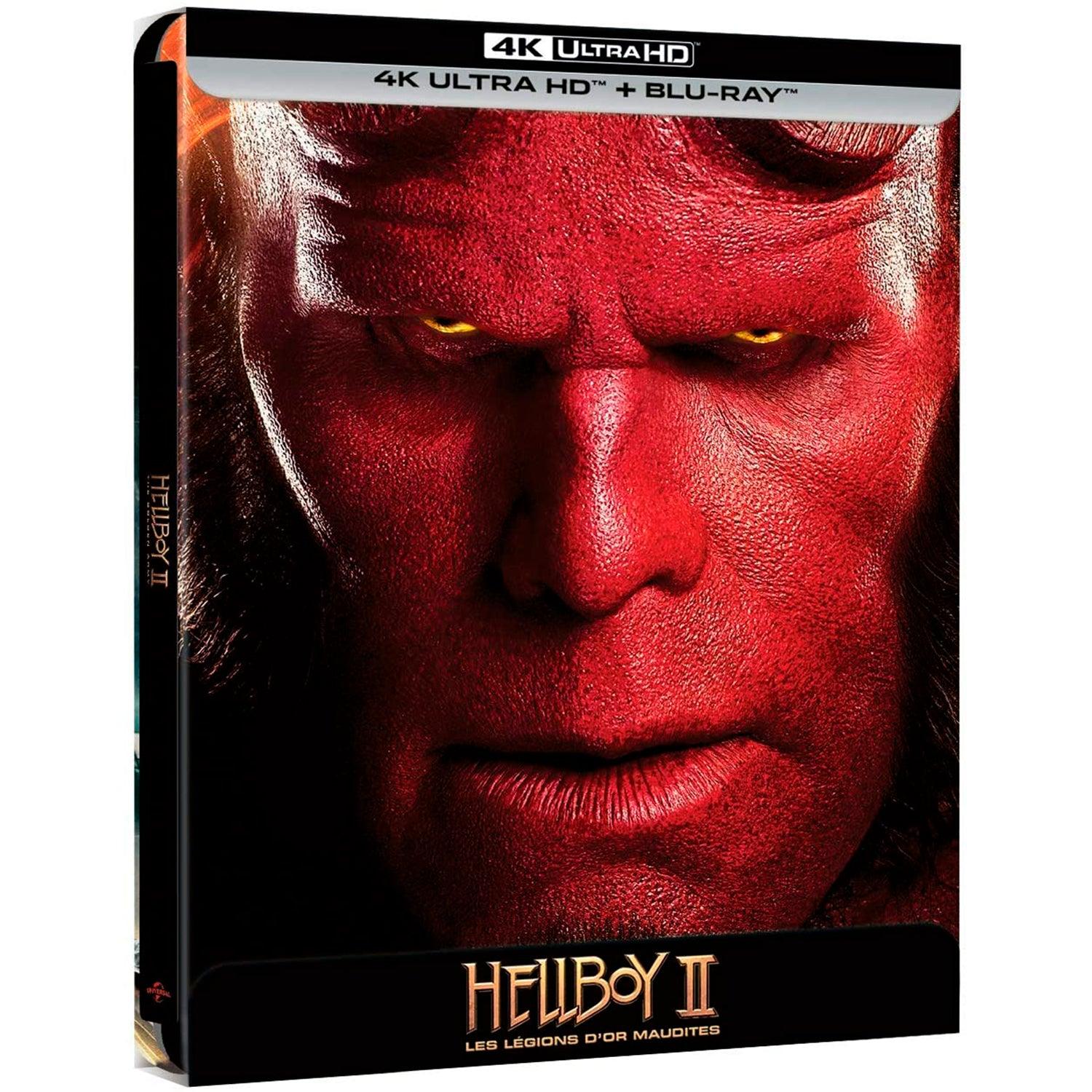 Хеллбой 2: Золотая армия (4K UHD + Blu-ray) Steelbook