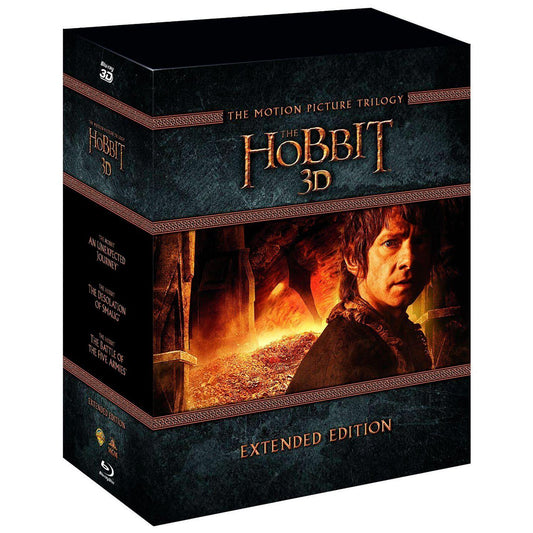 Хоббит: Трилогия. Режиссерская версия 3D + 2D (15 Blu-ray) Box