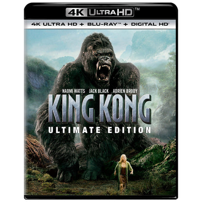 Кинг Конг (2005) [Расширенная версия] (англ. язык) (4K UHD + 2 Blu-ray) Ultimate Edition