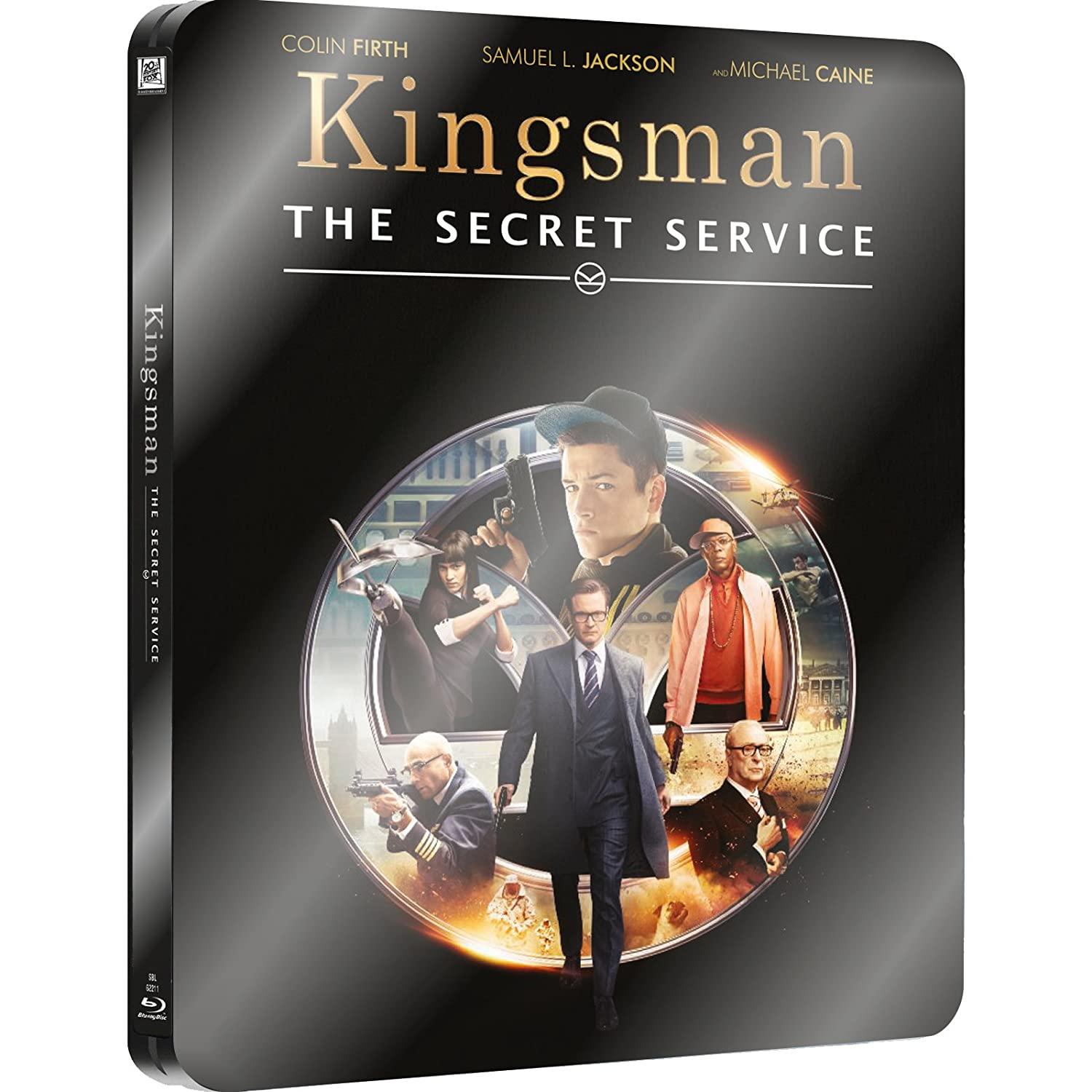 Kingsman: Секретная служба (Blu-ray) Steelbook