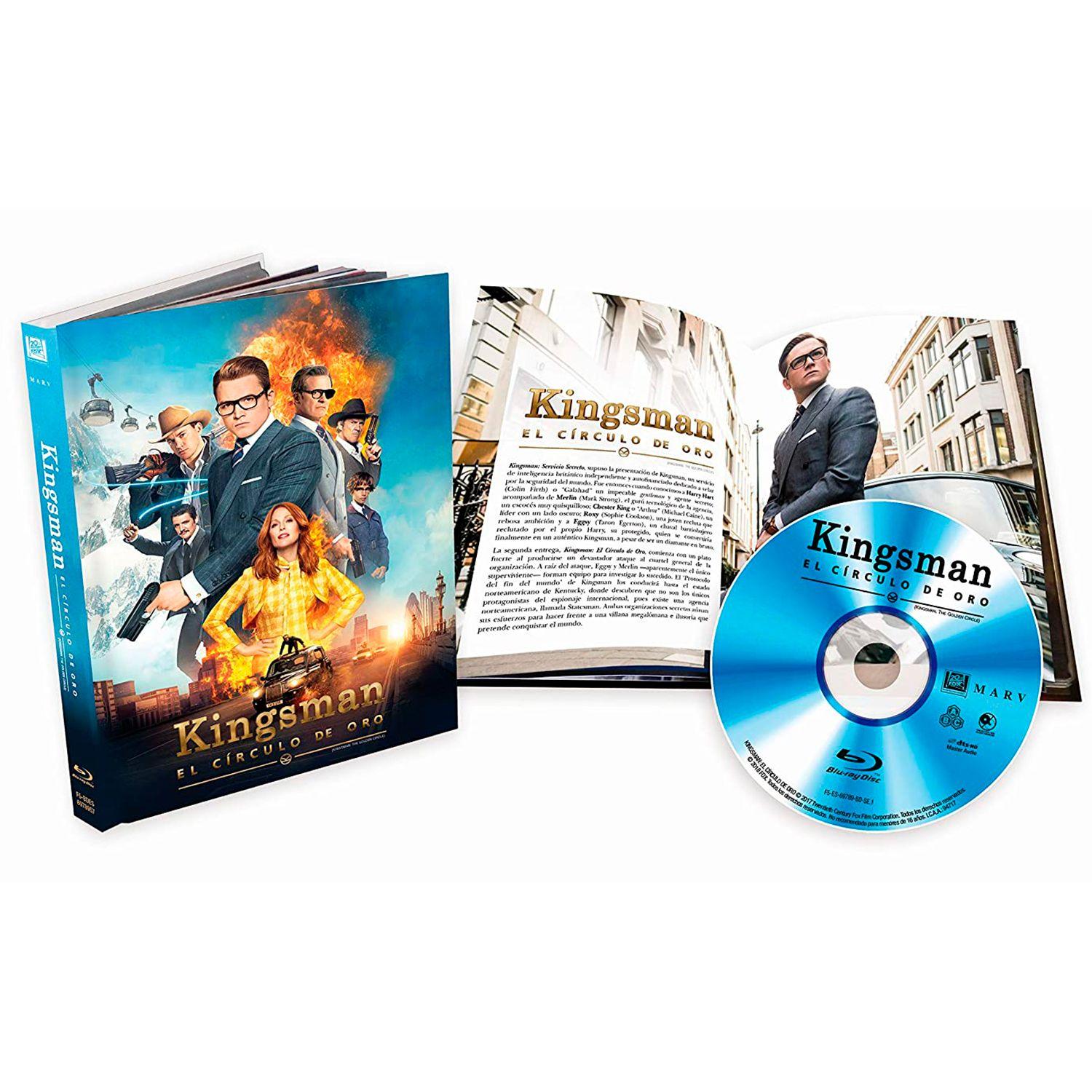 Kingsman: Золотое кольцо (Blu-ray) DigiBook