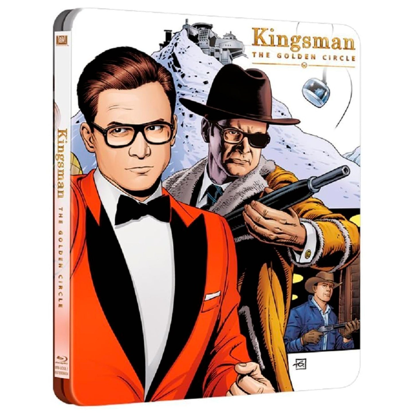 Kingsman: Золотое кольцо (Blu-ray) Steelbook