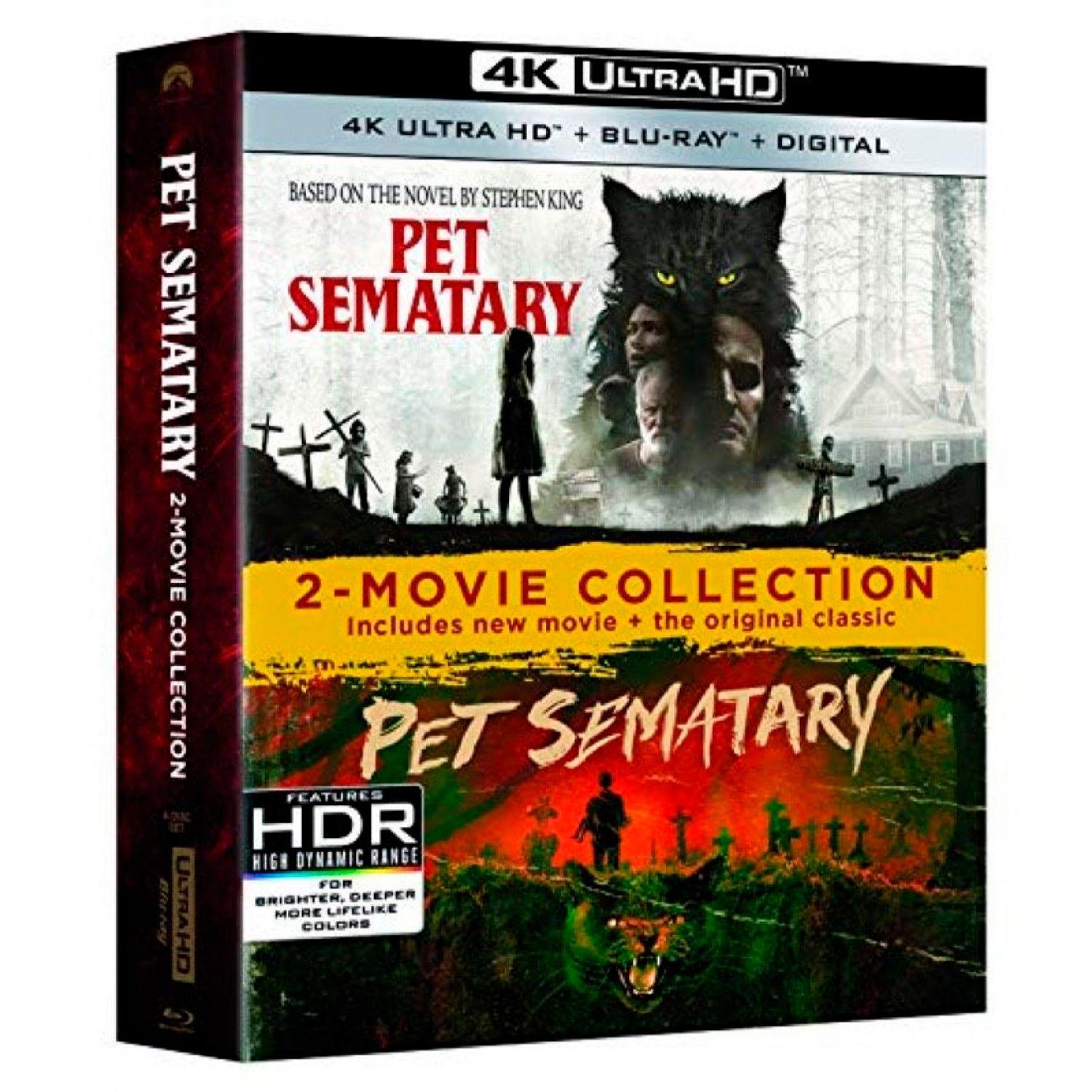 Кладбище домашних животных. Коллекция 2-х фильмов (2 x 4K UHD Blu-ray)