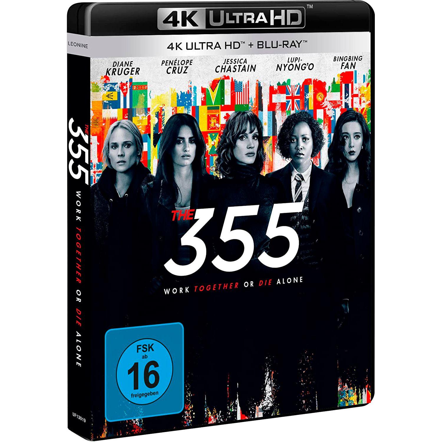 Код 355 (2022) (англ. язык) (4K UHD + Blu-ray)