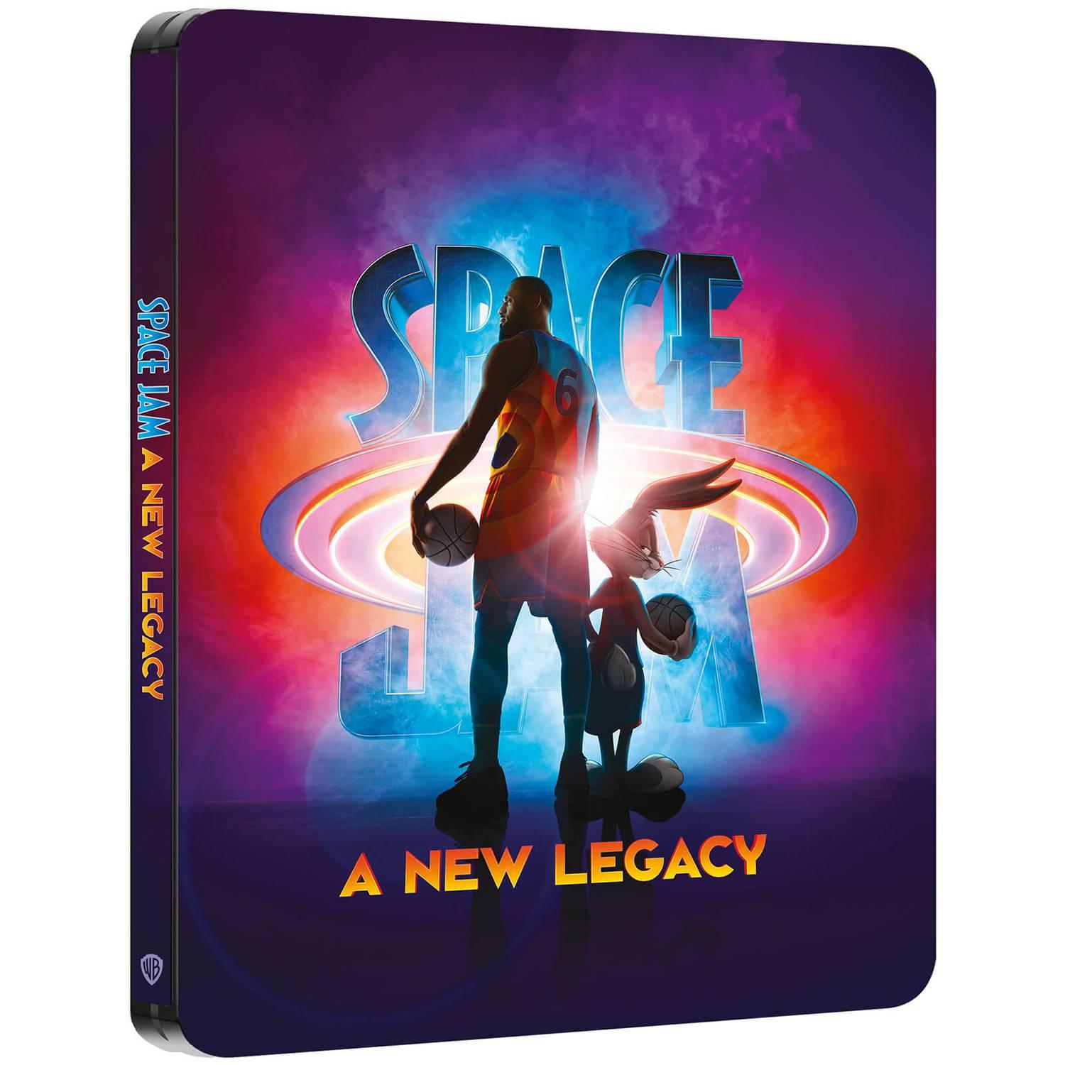 Космический джем: Новое поколение (2021) (англ. язык) (4K UHD + Blu-ray) Steelbook