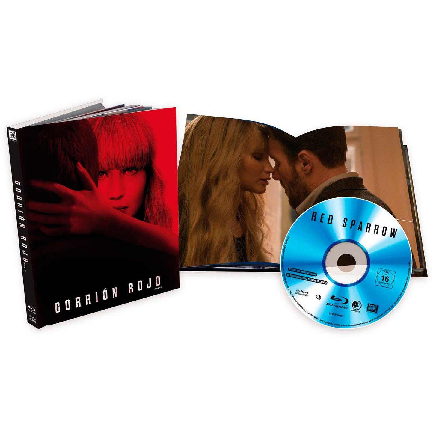 Красный воробей (Blu-ray) DigiBook