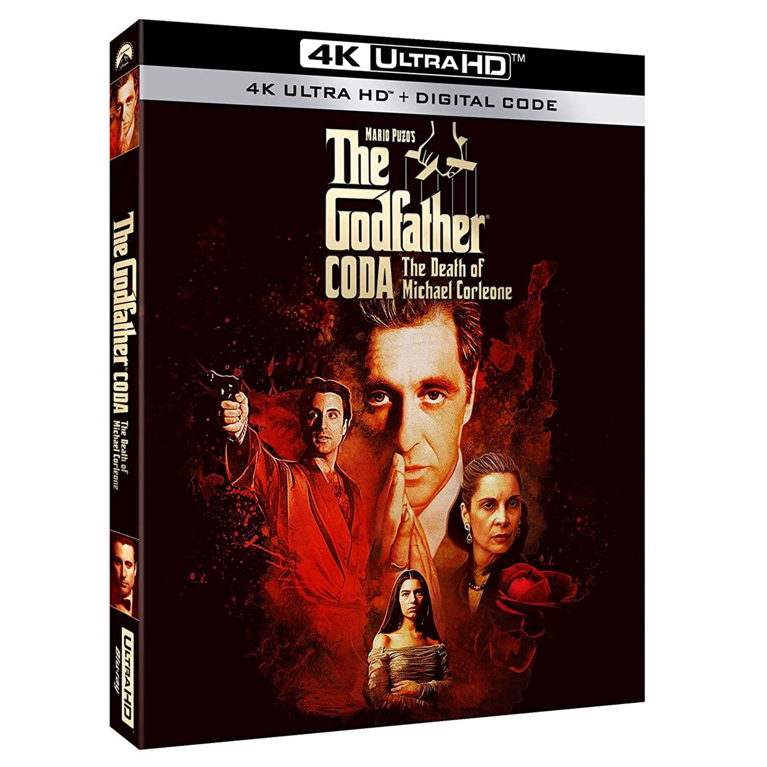 Крестный отец 3. Эпилог: Смерть Майкла Корлеоне (Версия 2020) (4K UHD Blu-ray)