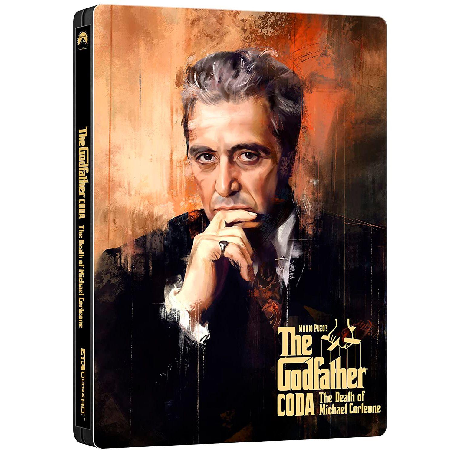 Крестный отец 3. Эпилог: Смерть Майкла Корлеоне (Версия 2020) (4K UHD + Blu-ray) Steelbook