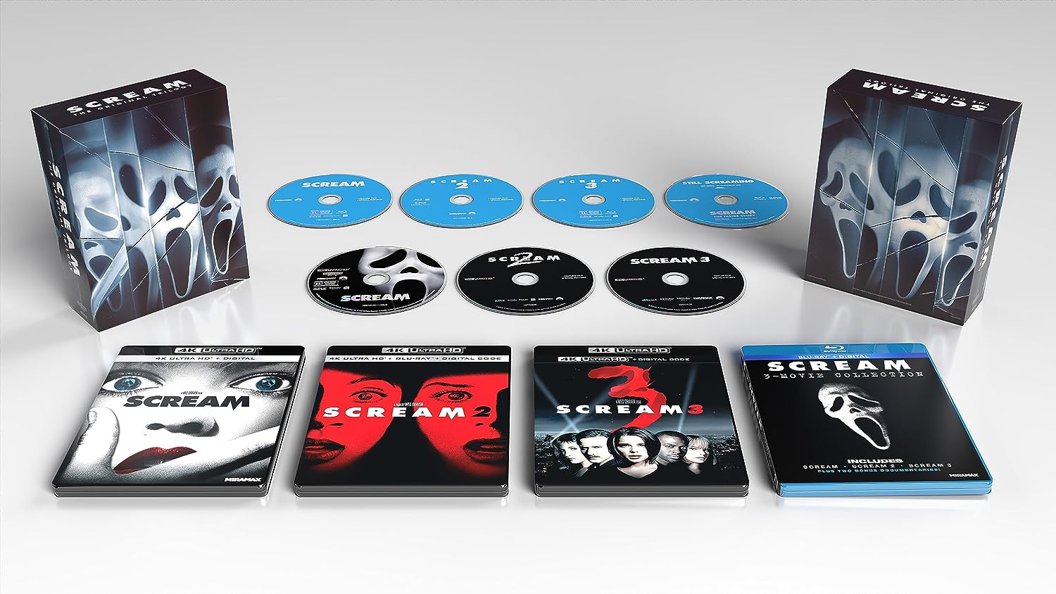 Крик: Трилогия (1996-2000) (4K UHD + Blu-ray)