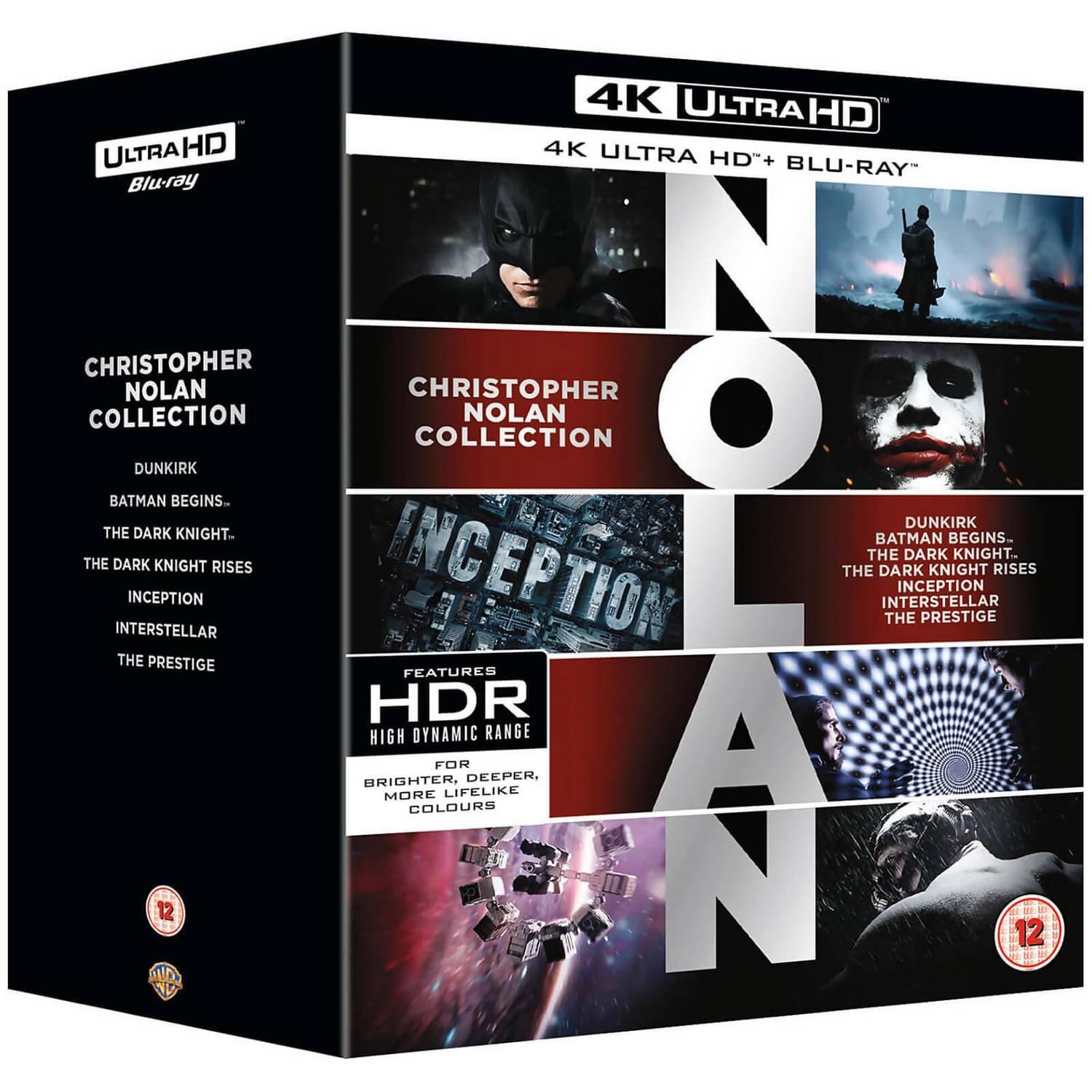 Кристофер Нолан: Коллекция из 7 фильмов (4K UHD + Blu-ray)