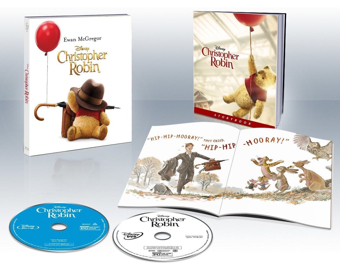 Кристофер Робин (2018) (англ. язык) (Blu-ray + DVD) Коллекционное издание