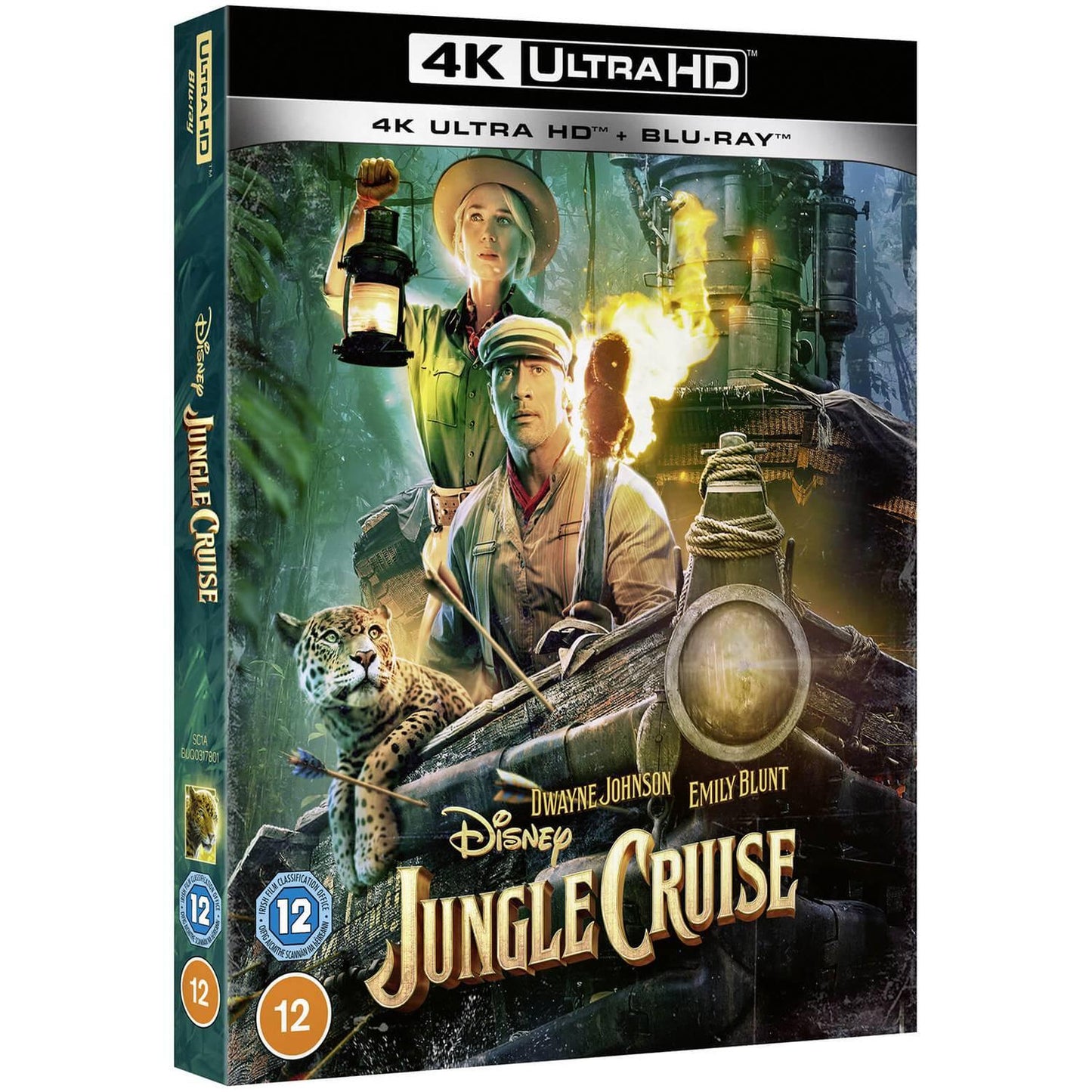 Круиз по джунглям (2021) (англ. язык) (4K UHD + Blu-ray)