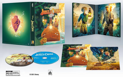 Круиз по джунглям (2021) (англ. язык) (4K UHD + Blu-ray) Коллекционное издание