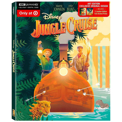 Круиз по джунглям (2021) (англ. язык) (4K UHD + Blu-ray) Коллекционное издание