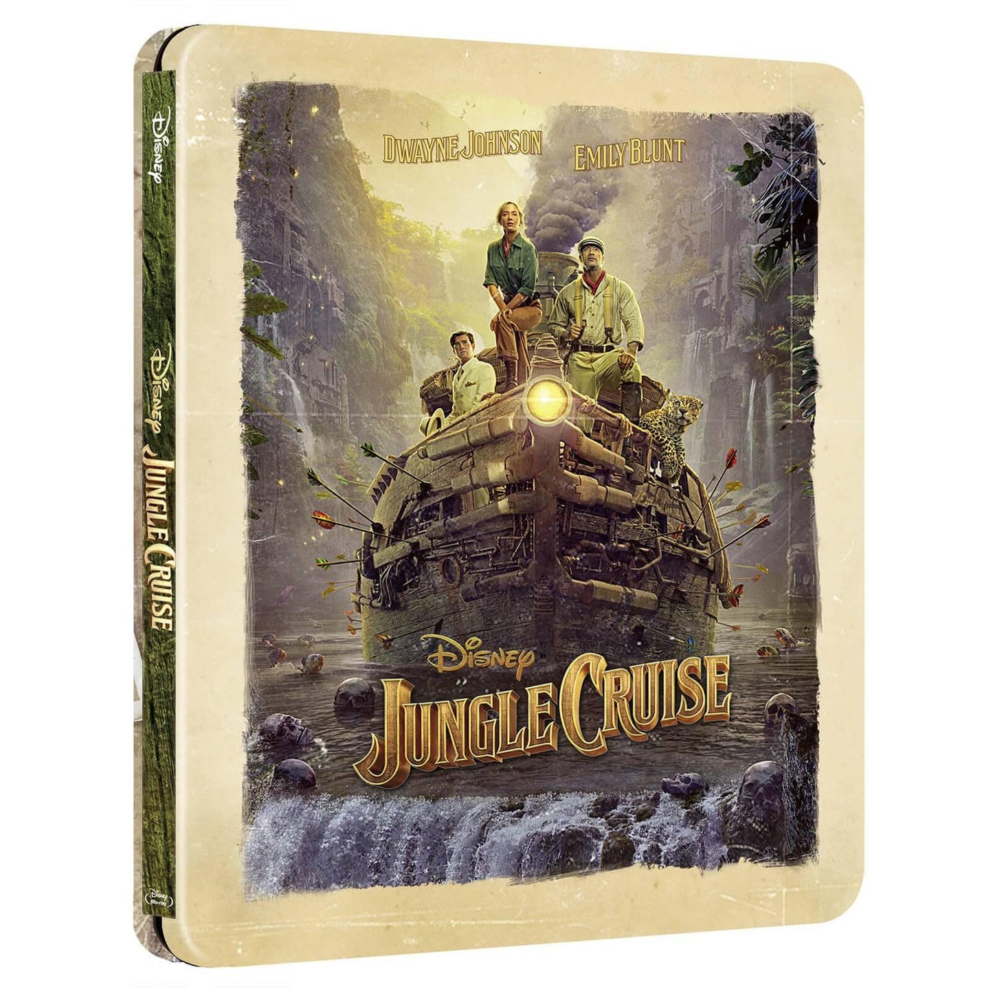 Круиз по джунглям (2021) (англ. язык) (4K UHD + Blu-ray) Steelbook