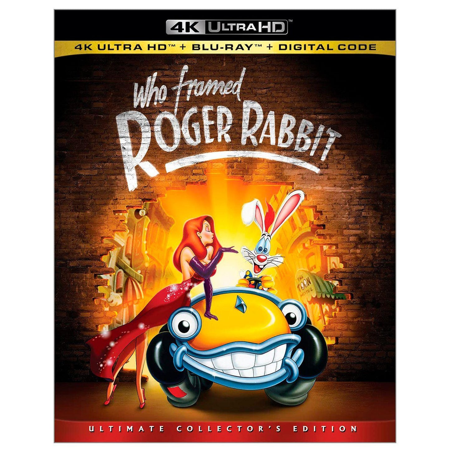 Кто подставил кролика Роджера (англ. яз.) (4K UHD + Blu-ray)