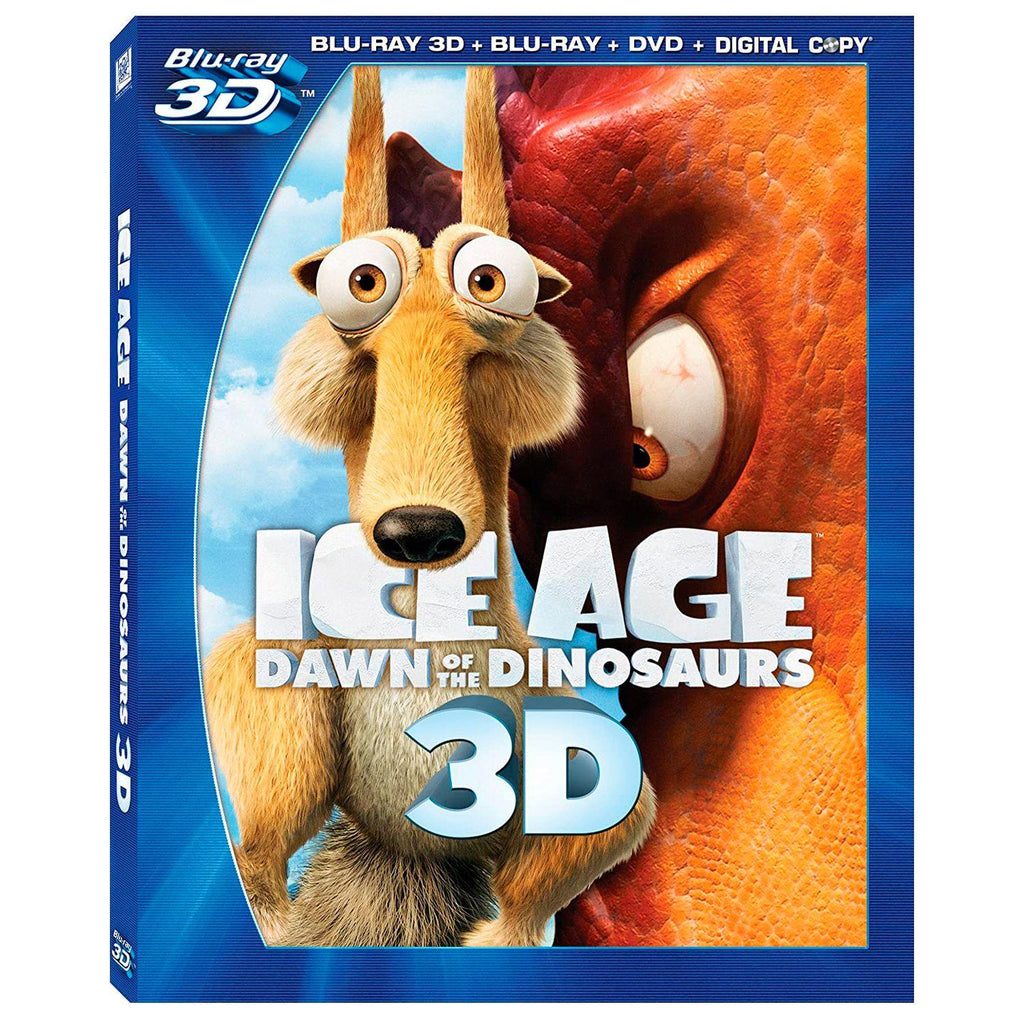 Ледниковый период 3: Эра динозавров 3D + 2D (2 Blu-ray) (Ice Age: Dawn of  the Dinosaurs)