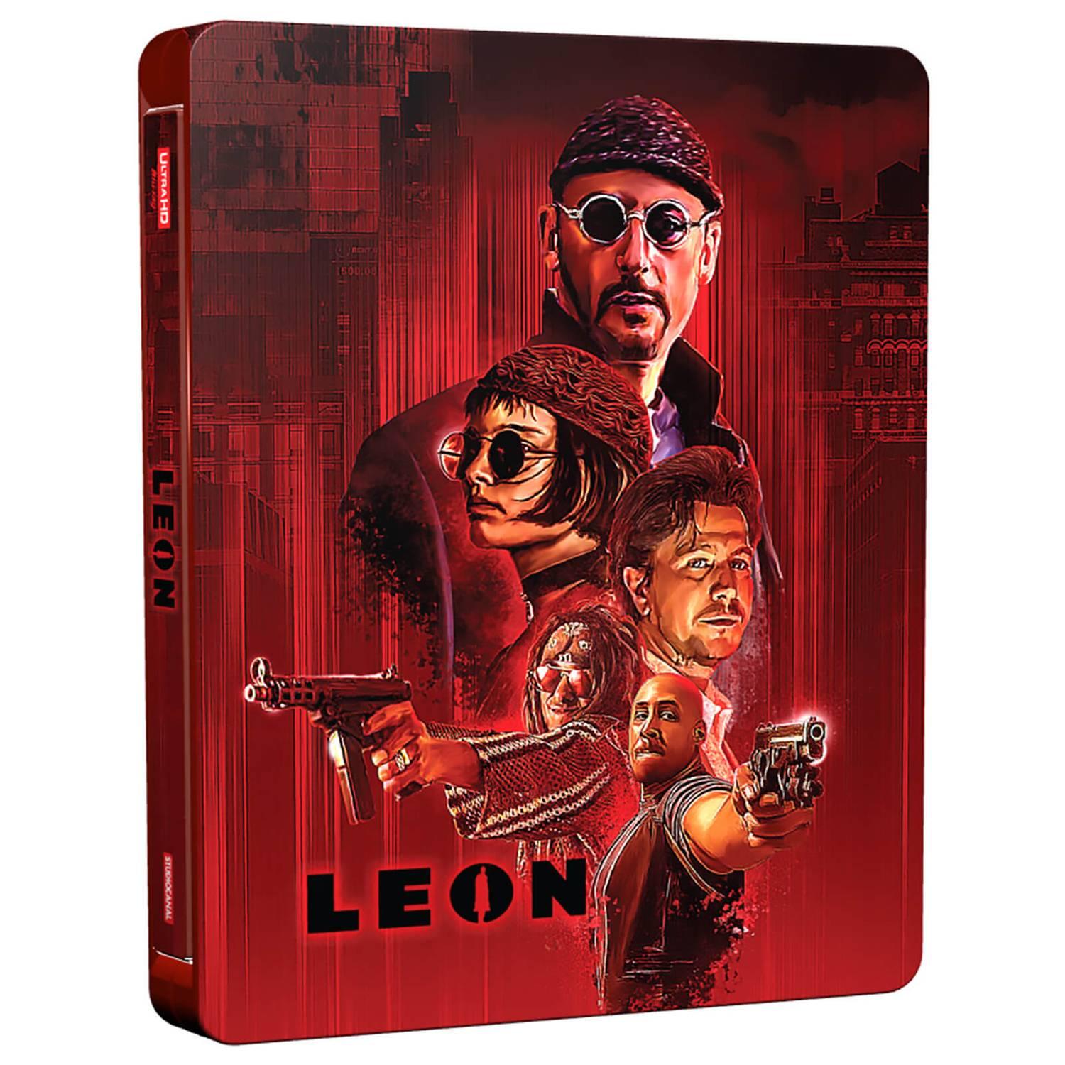 Леон (Режиссёрская версия) (англ. язык) (4K UHD + Blu-ray) Steelbook