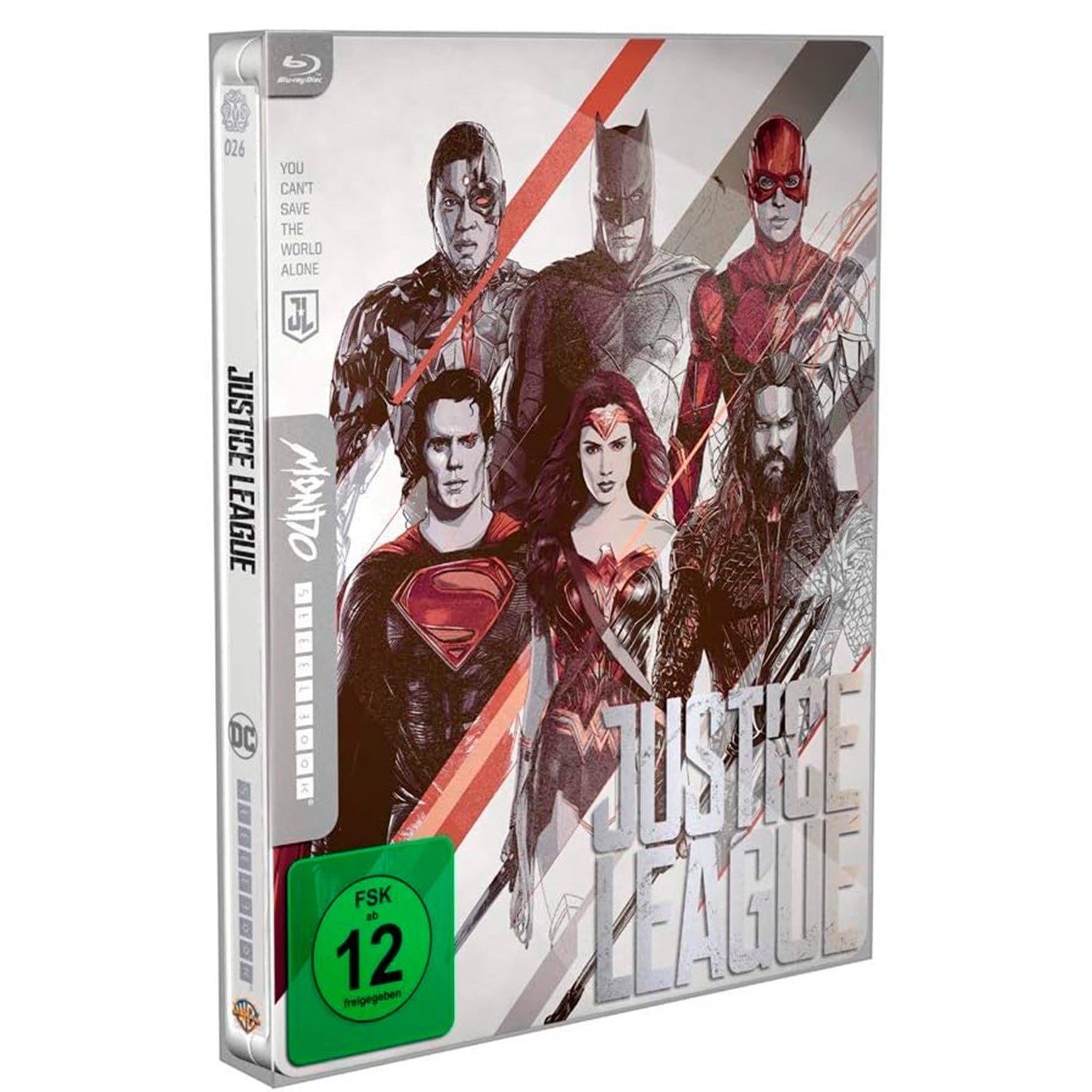 Лига справедливости (англ. язык) (Blu-ray) Mondo #026 Steelbook