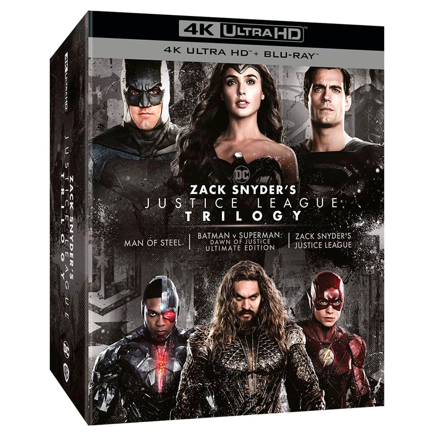 Лига справедливости Зака Снайдера: Трилогия (4K UHD + Blu-ray)