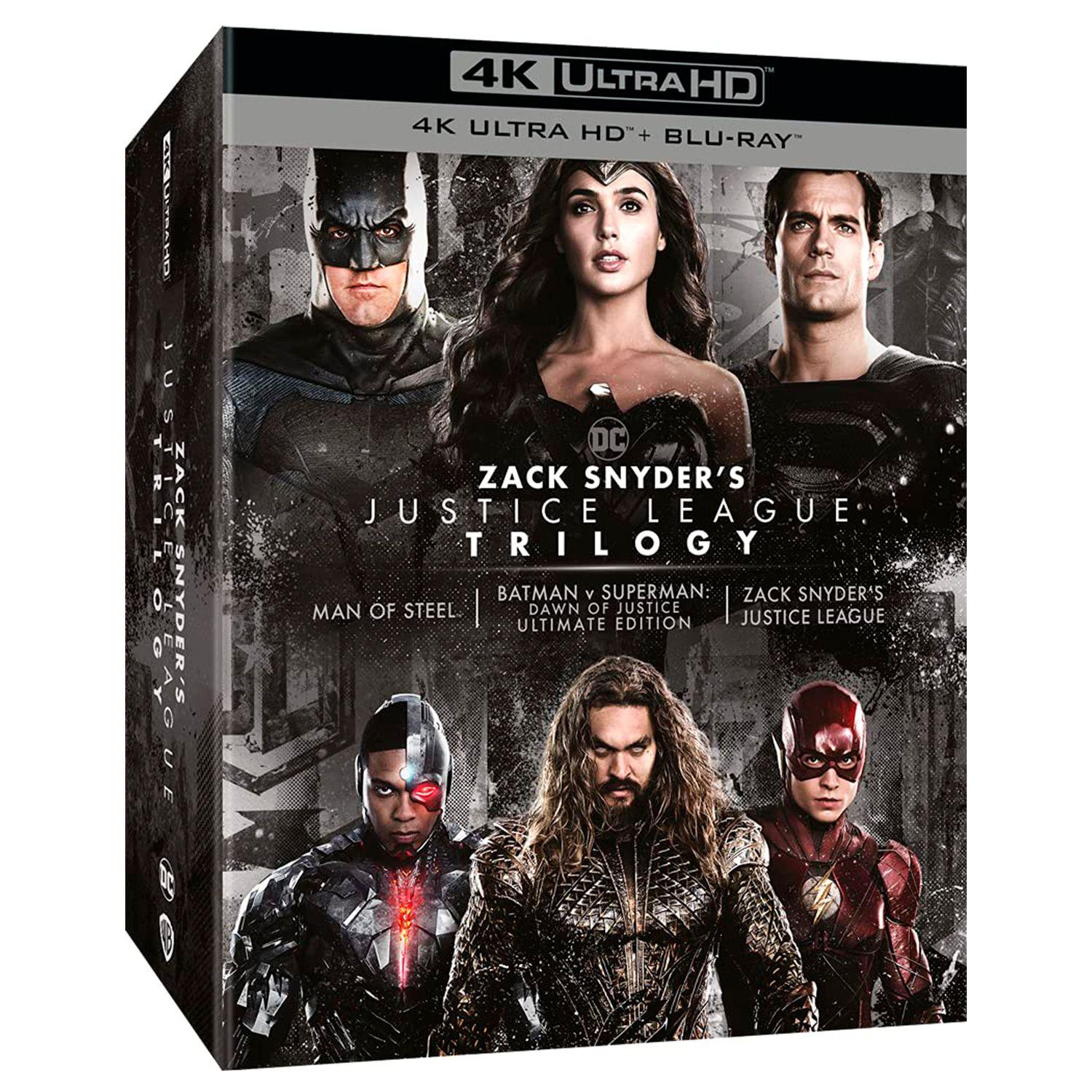Лига справедливости Зака Снайдера: Трилогия (4K UHD + Blu-ray)