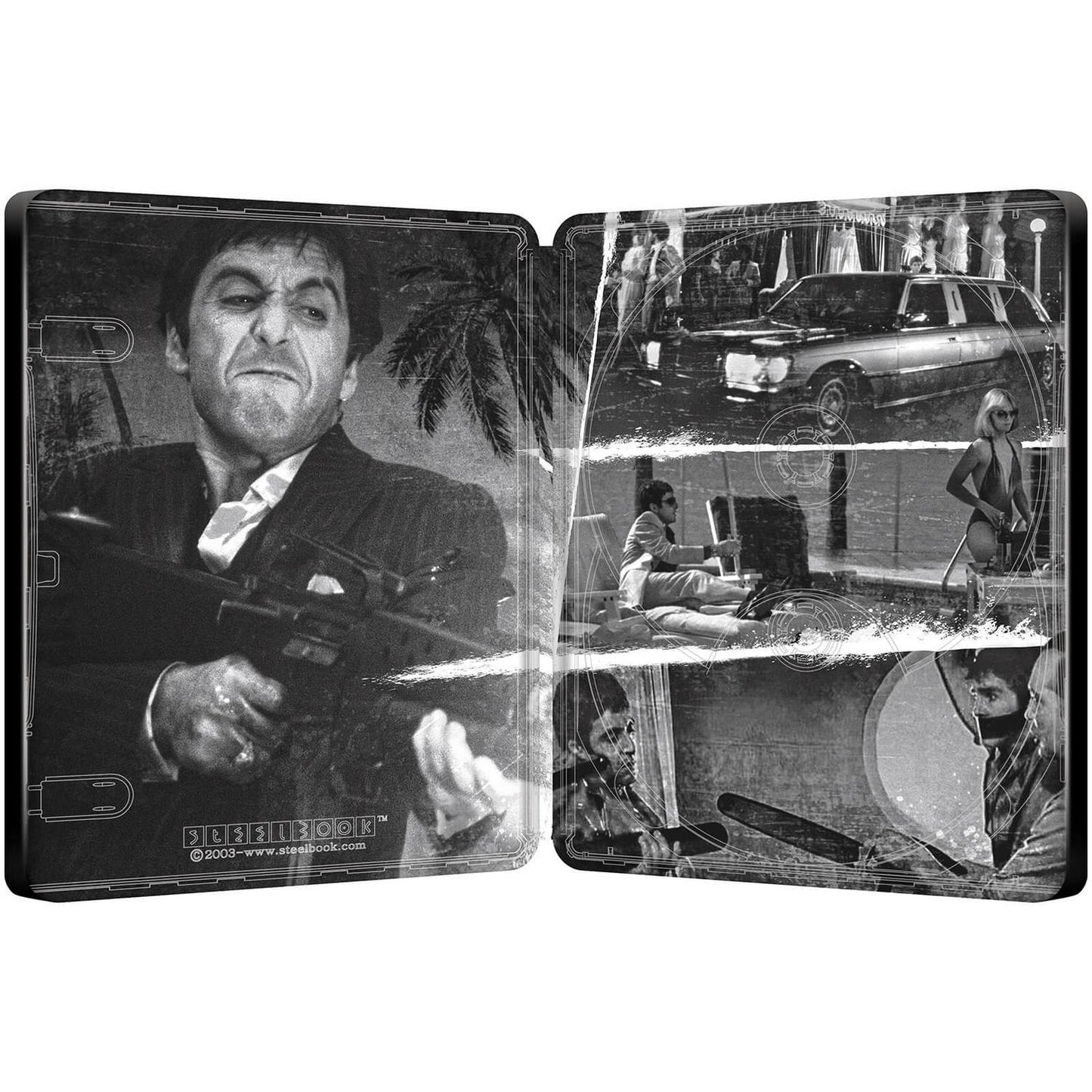Лицо со шрамом (4K UHD + Blu-ray) Steelbook [40th Anniversary Limited Edition]