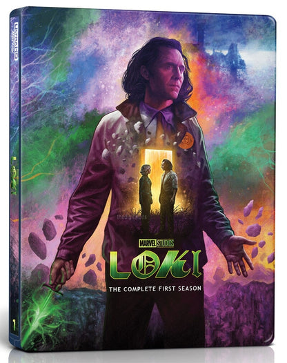 Локи: Сезон 1 (англ. язык) (2 Blu-ray) Steelbook (+ Art Cards)