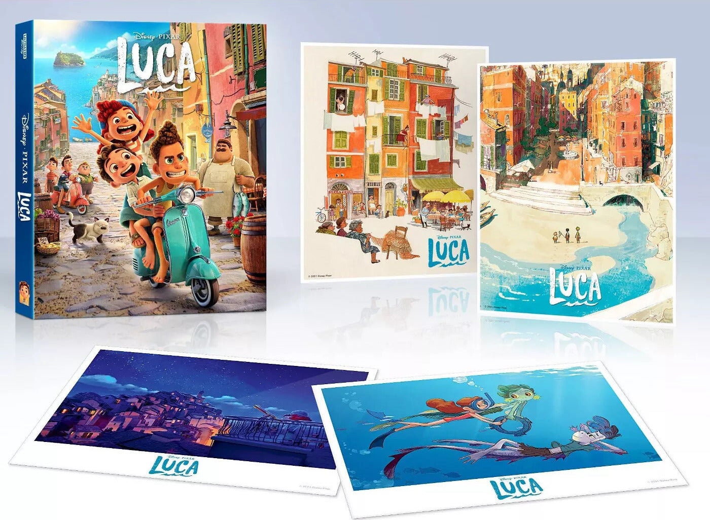 Лука (2021) (англ. язык) (4K UHD + Blu-ray) Коллекционное издание
