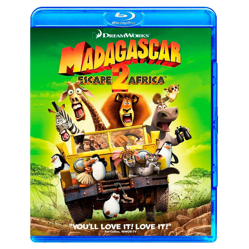 Мадагаскар 2 (Blu-ray) (Madagascar: Escape 2 Africa)