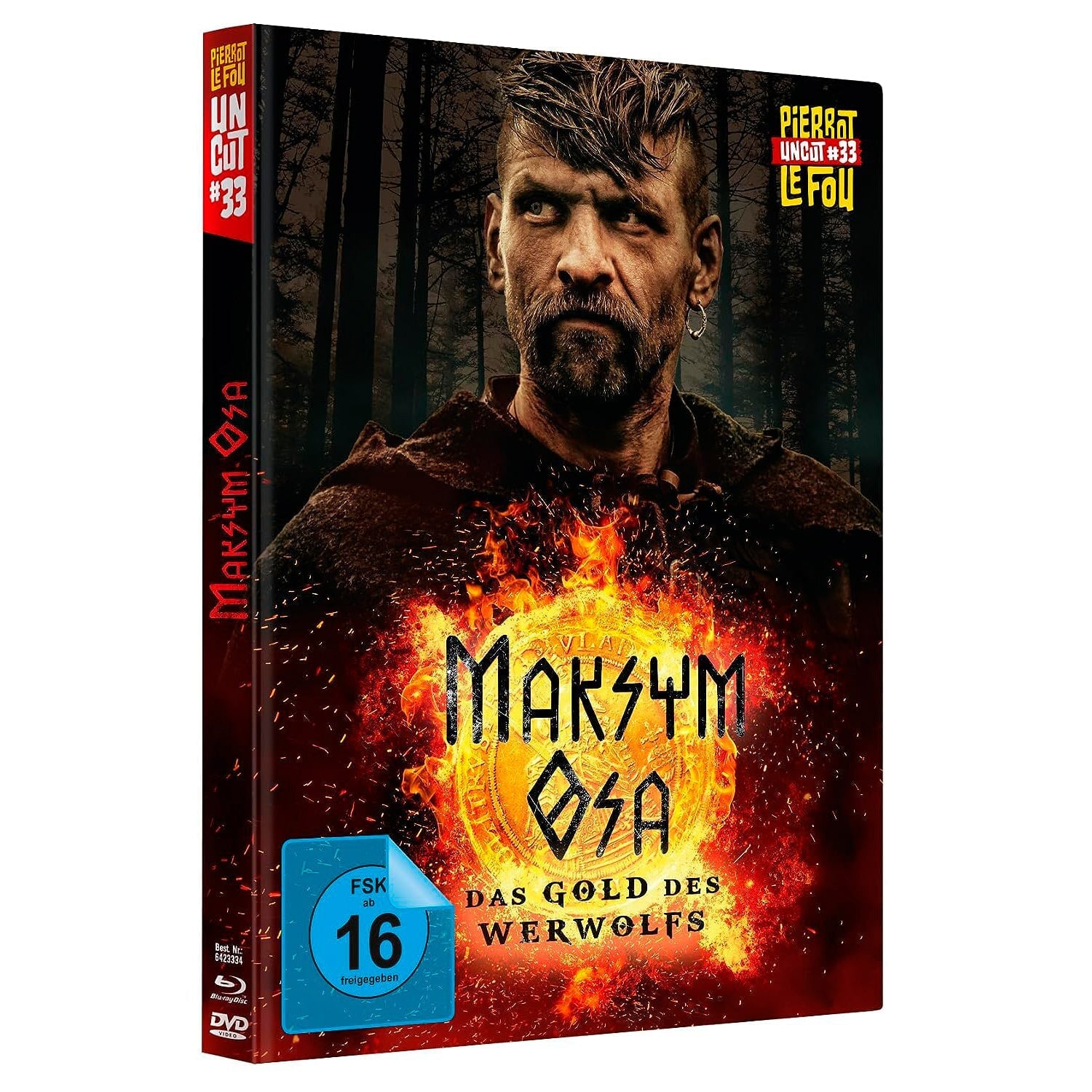 Максим Оса (2022) (укр.) (Blu-ray + DVD) Mediabook