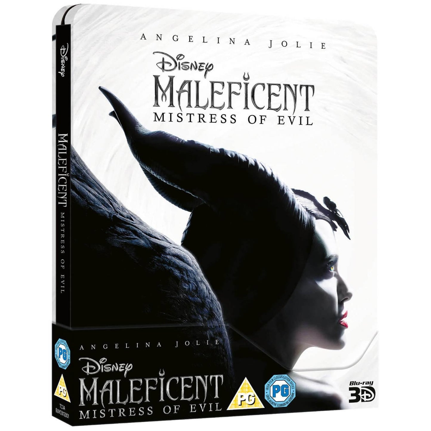 Малефисента: Владычица тьмы (2019) (англ. язык) 3D + 2D (2 Blu-ray) Steelbook