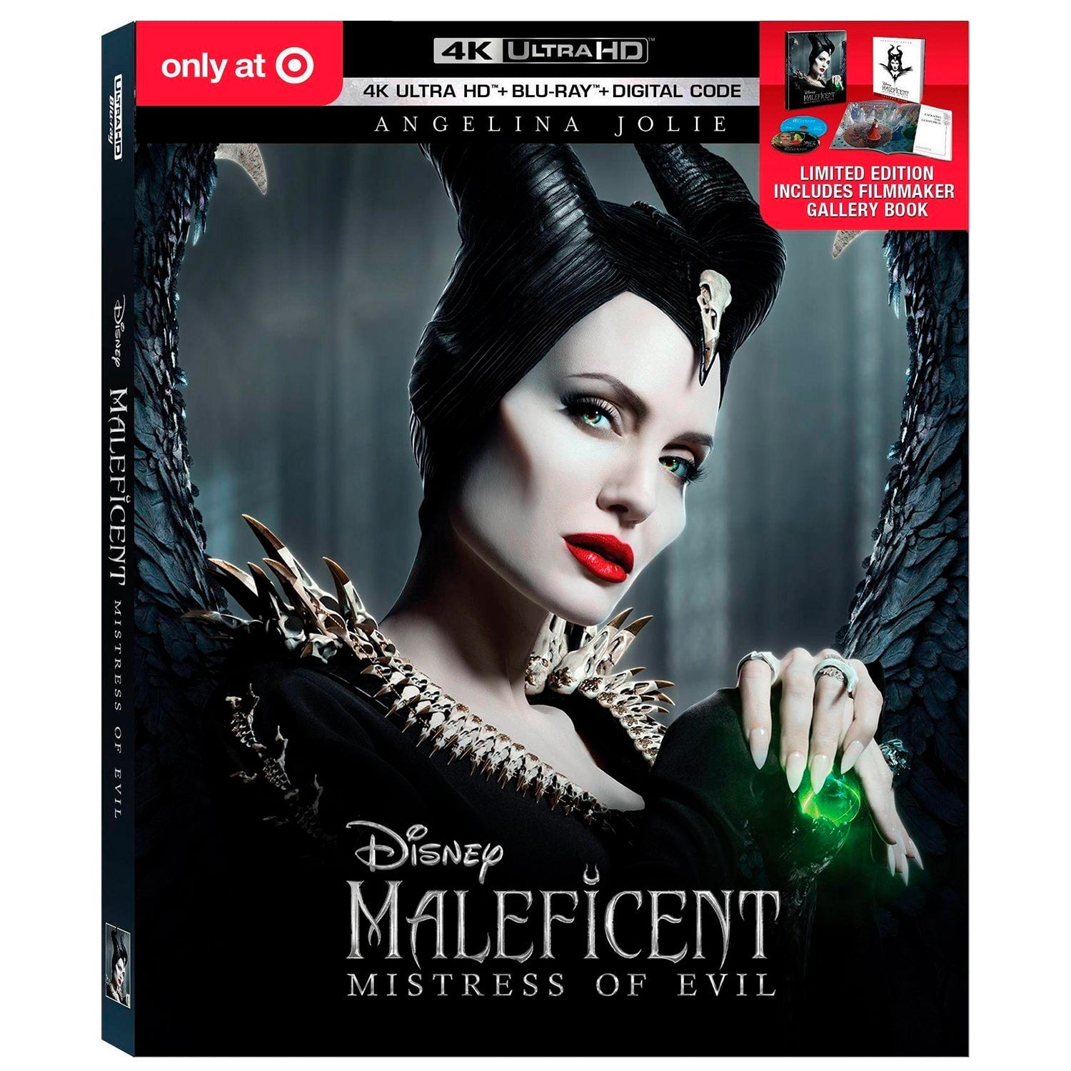 Малефисента: Владычица тьмы (2019) (англ. язык) (4K UHD + Blu-ray) Коллекционное издание