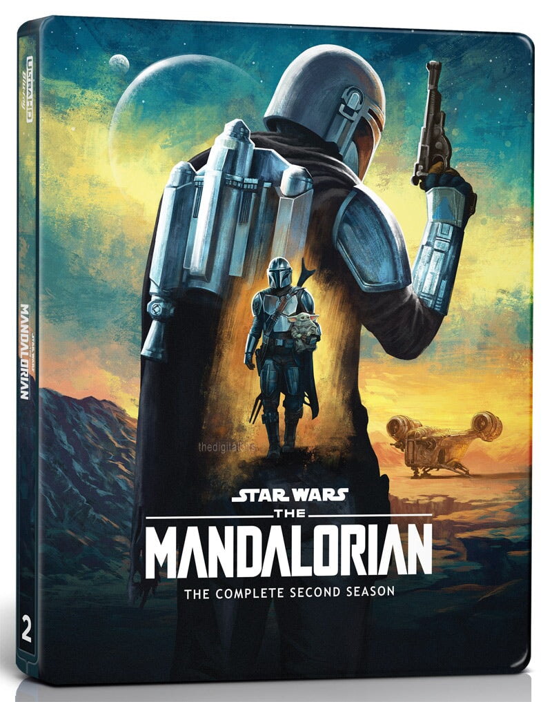 Мандалорец: Сезон 2 (англ. язык) (4K UHD Blu-ray) Steelbook