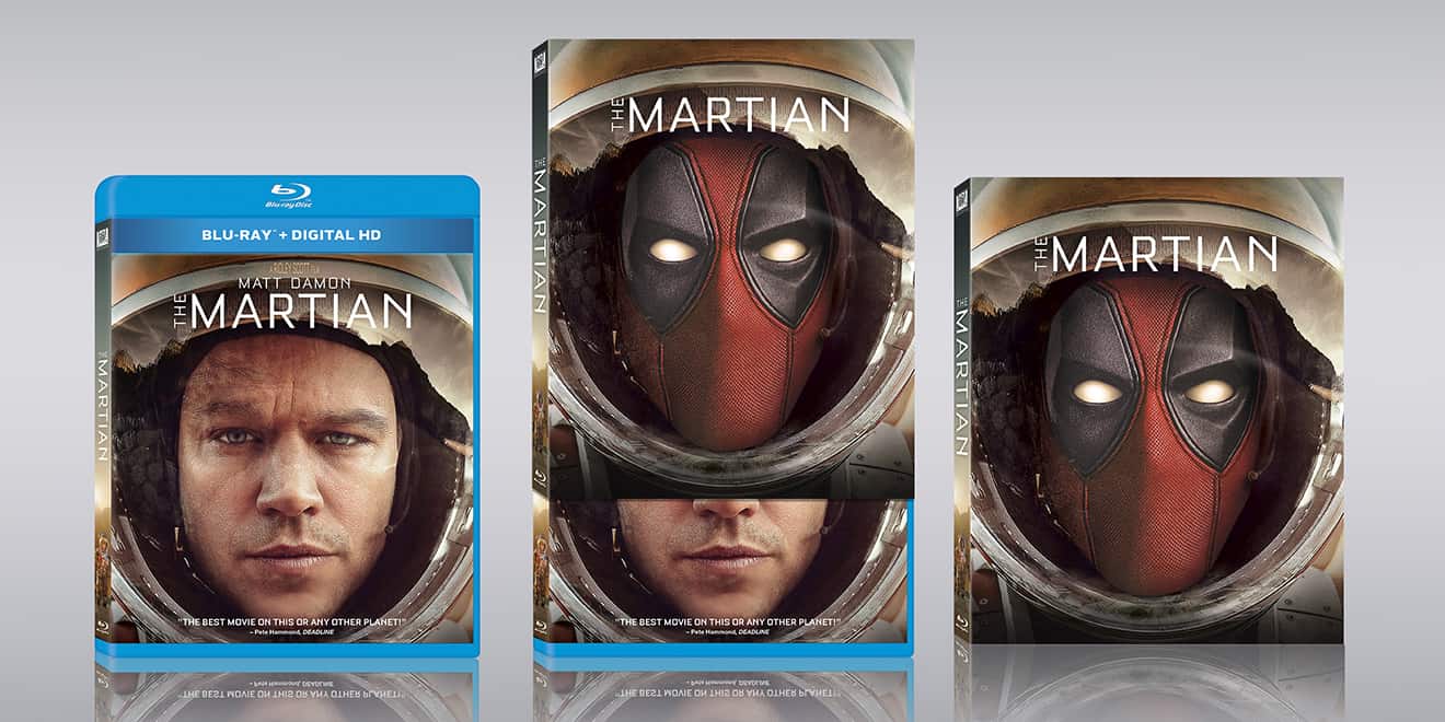 Марсианин (2015) (Blu-ray) Deadpool Photobomb Edition