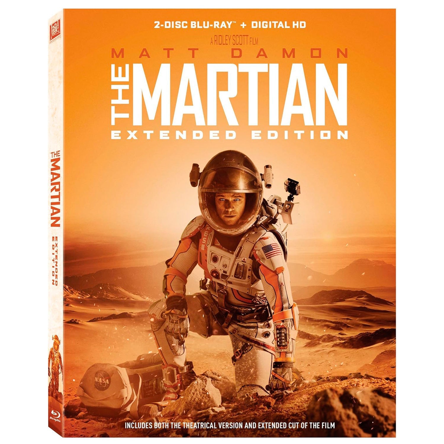 Марсианин [Расширенная версия] (англ. язык) (2015) (2 Blu-ray)