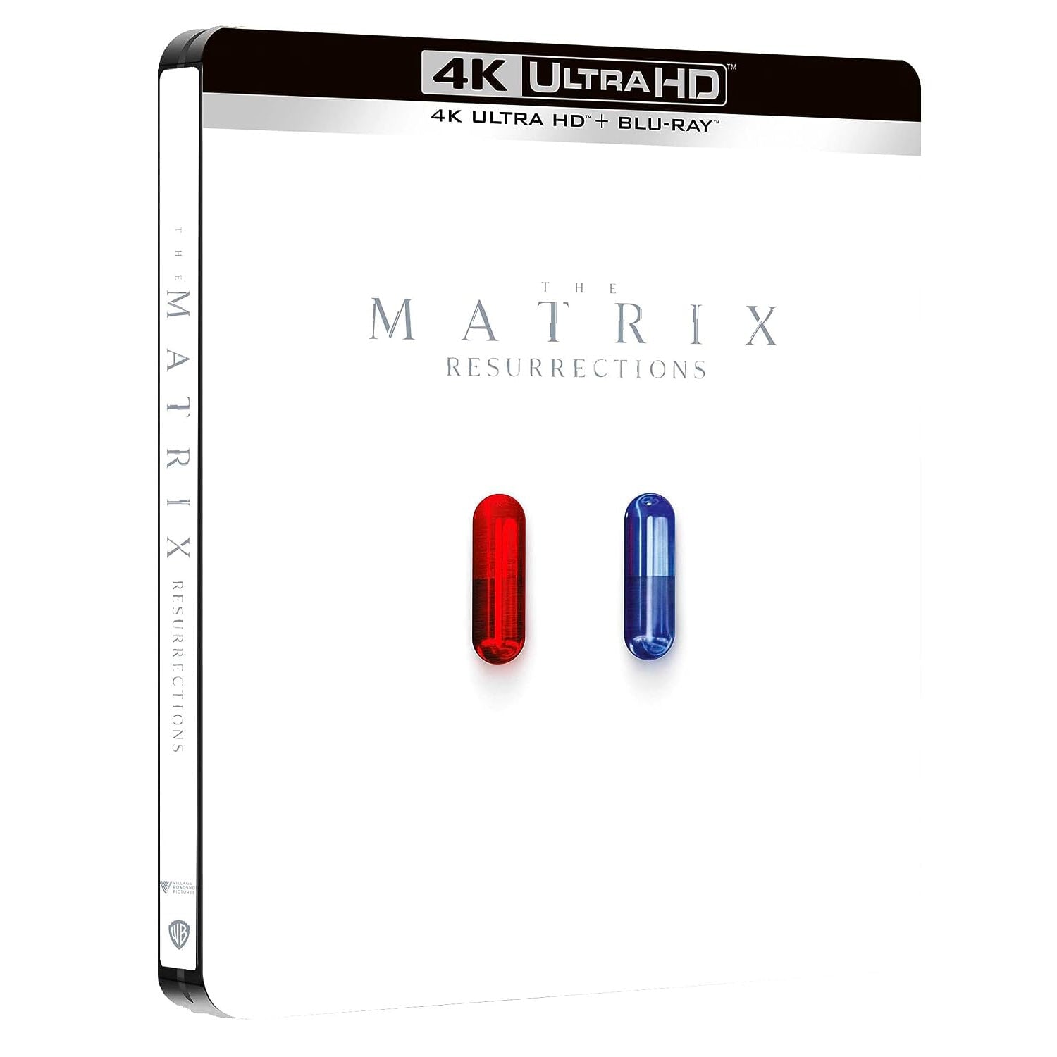 Матрица: Воскрешение (2021) (англ. язык) (4K UHD + Blu-ray) "Pills" Steelbook