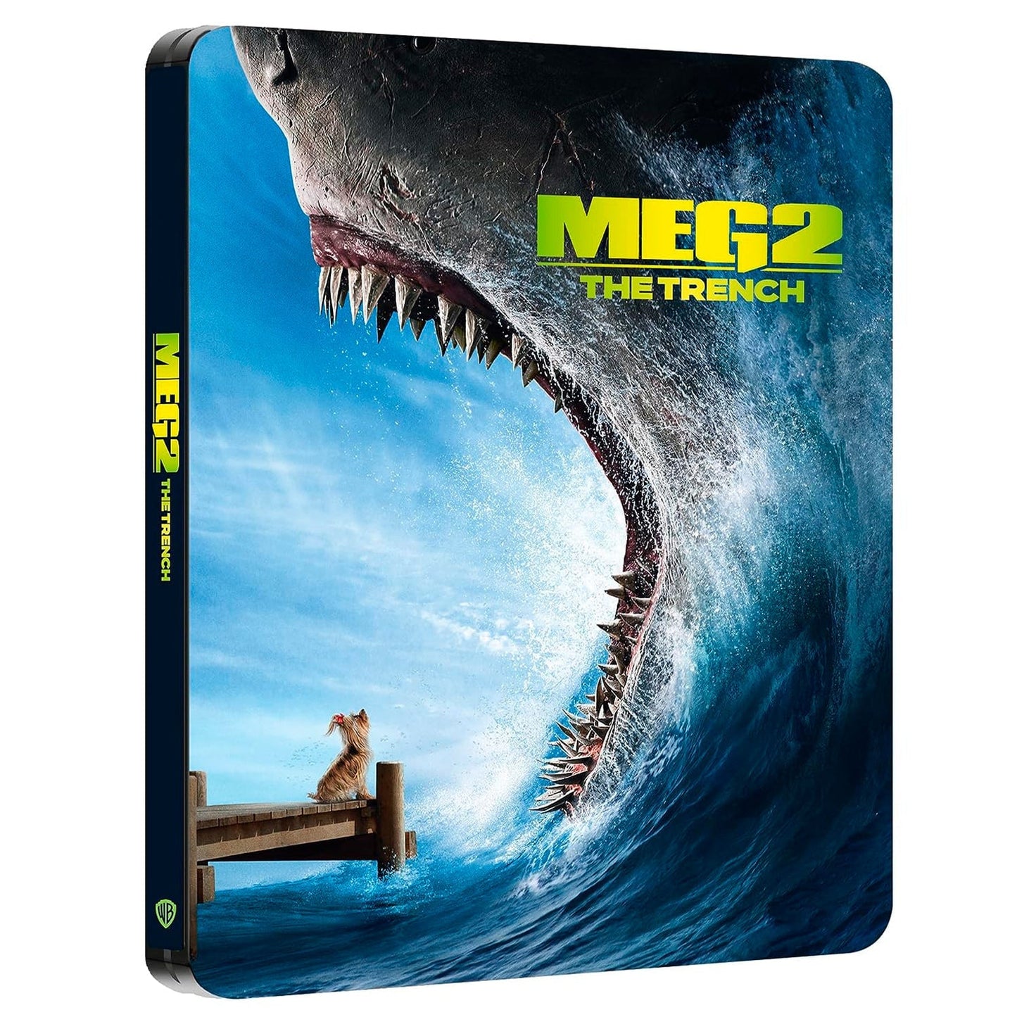 Мег 2: Бездна (2023) (англ. язык) (4K UHD + Blu-ray) Steelbook