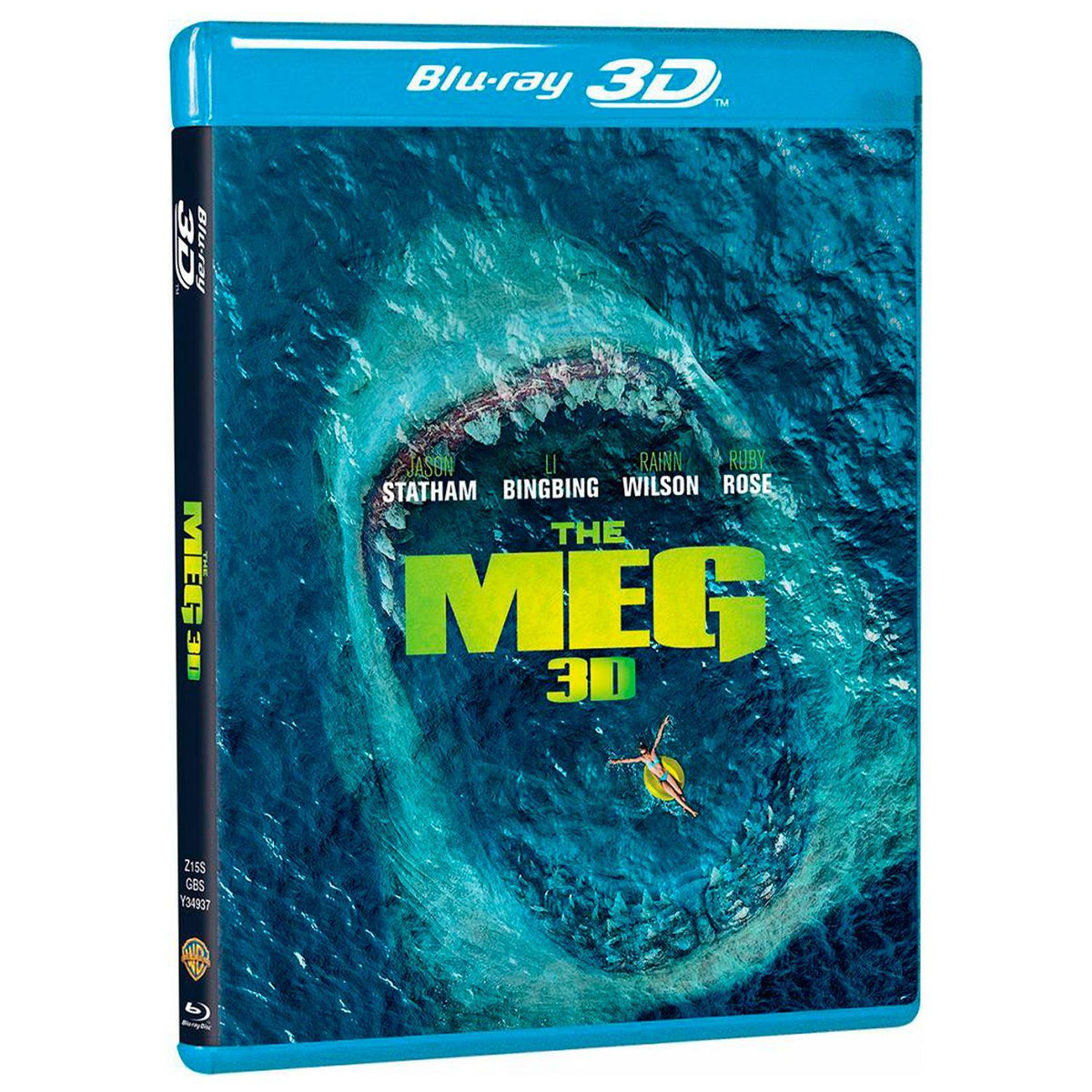 Мег: Монстр глубины 3D + 2D (2 Blu-ray) (The Meg)