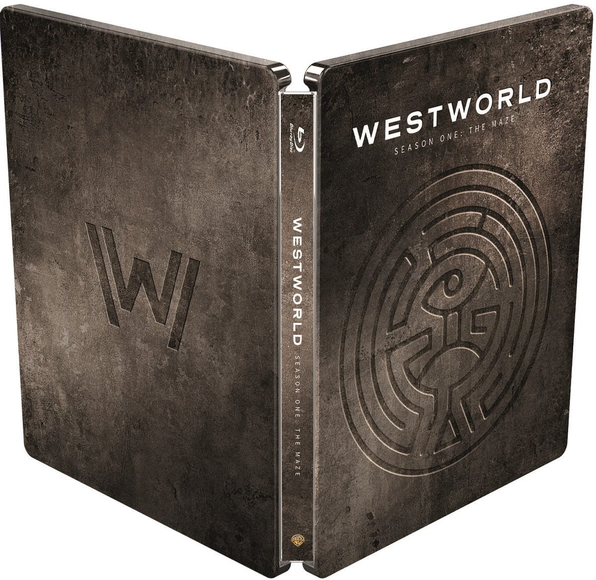 Мир Дикого Запада. Сезон 1 (англ. язык) (3 Blu-ray) Steelbook