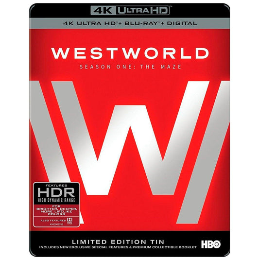 Мир Дикого Запада. Сезон 1 (англ. язык) (4K UHD + Blu-ray) Metal Tin