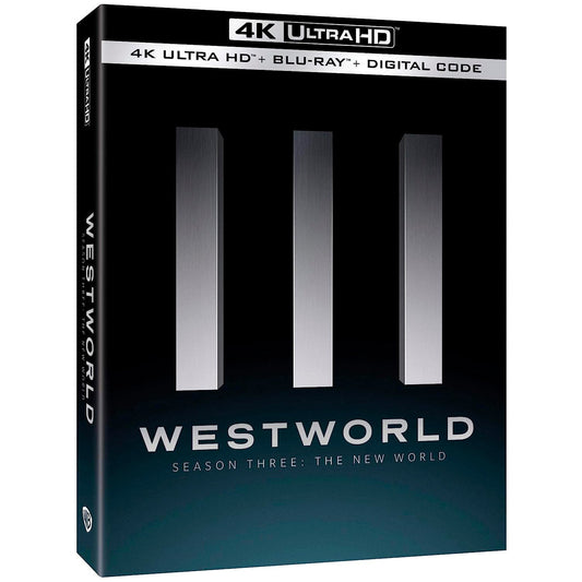 Мир Дикого Запада. Сезон 3 (англ. язык) (4K UHD + Blu-ray)