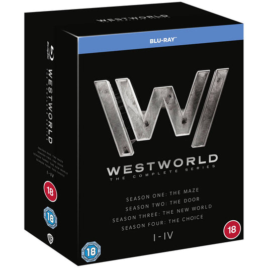 Мир Дикого Запада. Сезоны 1-4 (англ. язык) (Blu-ray)